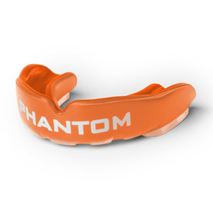 Durch seine hochwertige Verarbeitung garantiert der Phantom Athletics Mundschutz Apex in Orange Langlebigkeit und sicheren Halt. Perfekt geeignet für ambitionierte Kampfsportler im täglichen Einsatz.