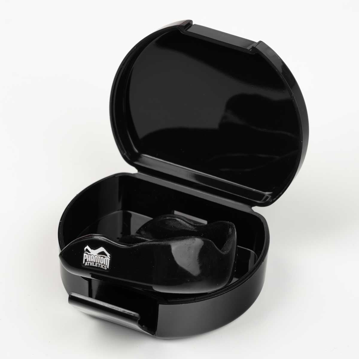 Phantom Athletics ELITE TEAM – hochwertiger Mundschutz mit ergonomischer Passform, der Lippen, Wangen und Zahnreihe beim Schlag‑ oder Kickkontakt zuverlässig schützt.