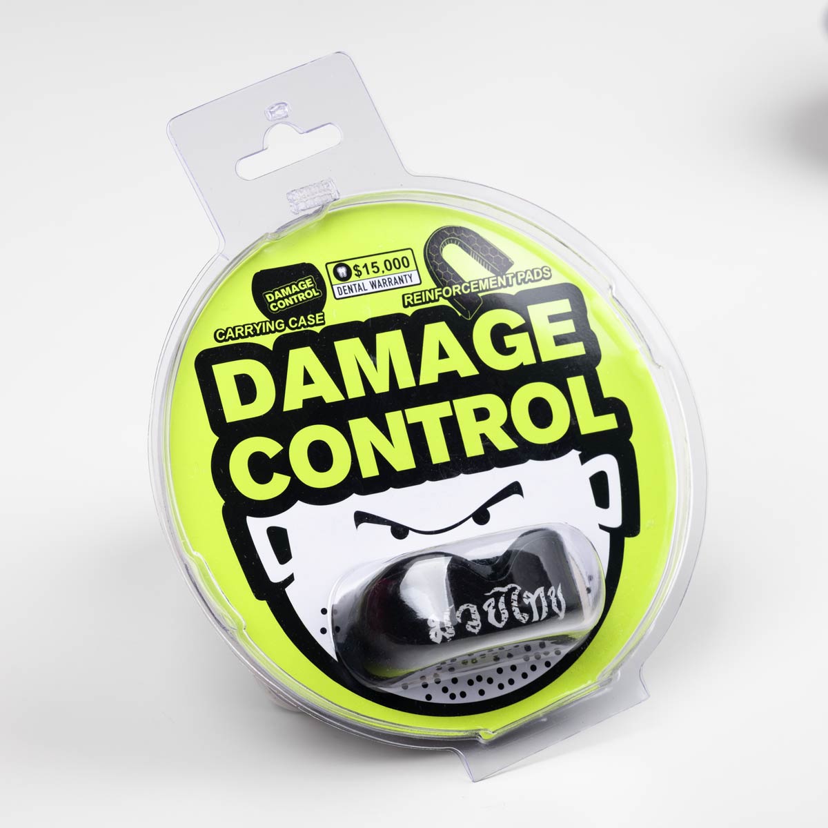 Phantom Athletics ELITE SAK YANT – robuster Mundschutz mit komfortablem Sitz und stoßdämpfender Polsterung, der bei Muay Thai oder MMA Schläge, Tritte oder Ellbogen abfedert und das Risiko von Zahn‑ und Kieferverletzungen reduziert.