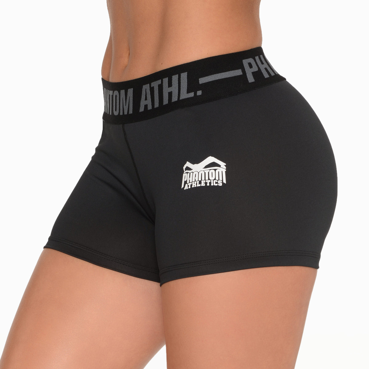 Hochwertige Phantom Athletics Compression Shorts Eclipse mit elastischem Hüftband, perfekt für Technik‑Drills und intensive Workouts.
