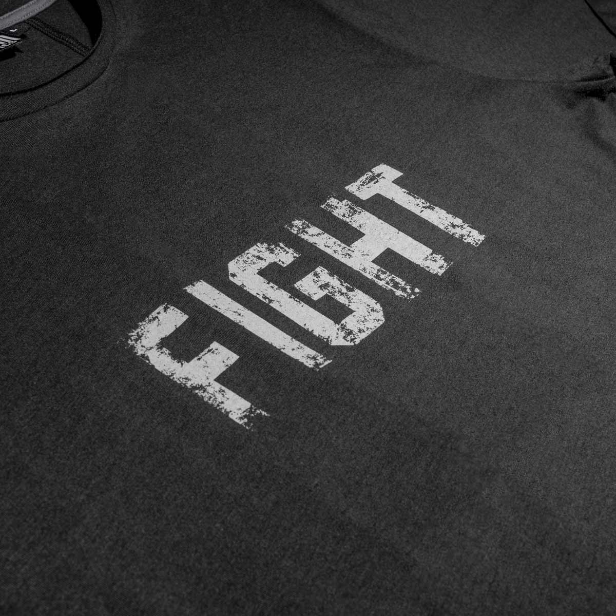 T-Shirt FIGHT - Schwarz