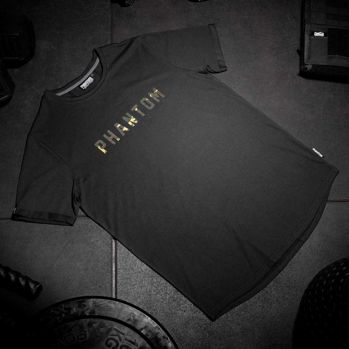 T-Shirt Vantage - Schwarz/Camo