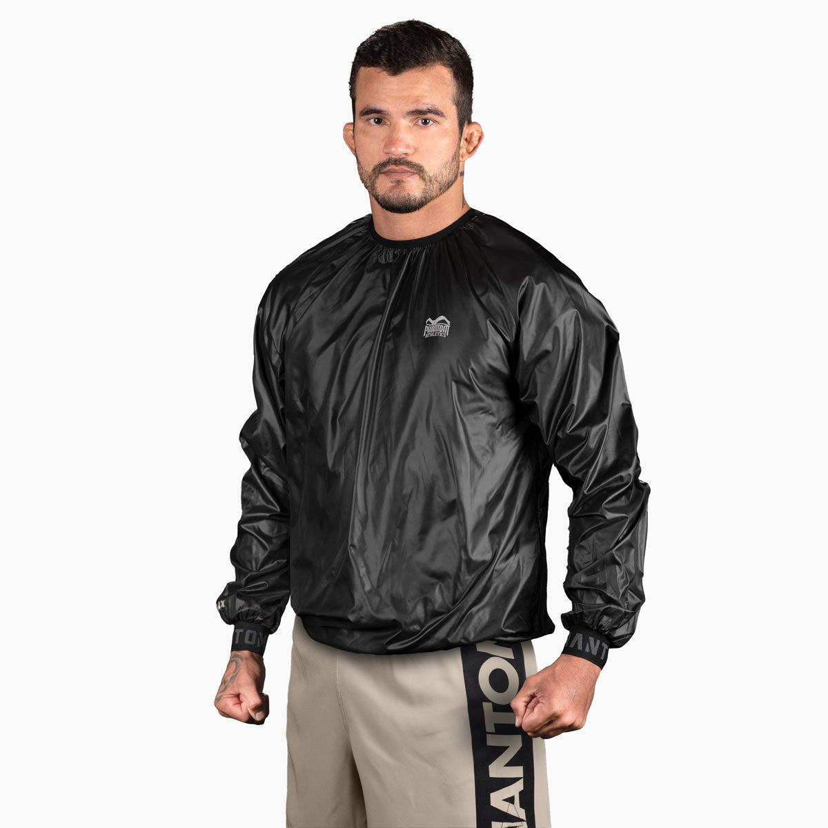 Phantom NOMAX-S sweat jacket for weight making in martial arts.