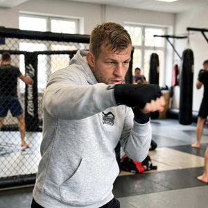 Hoodie Team - Grau