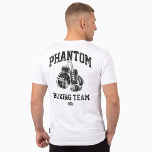 T-Shirt BOXING TEAM - Weiß
