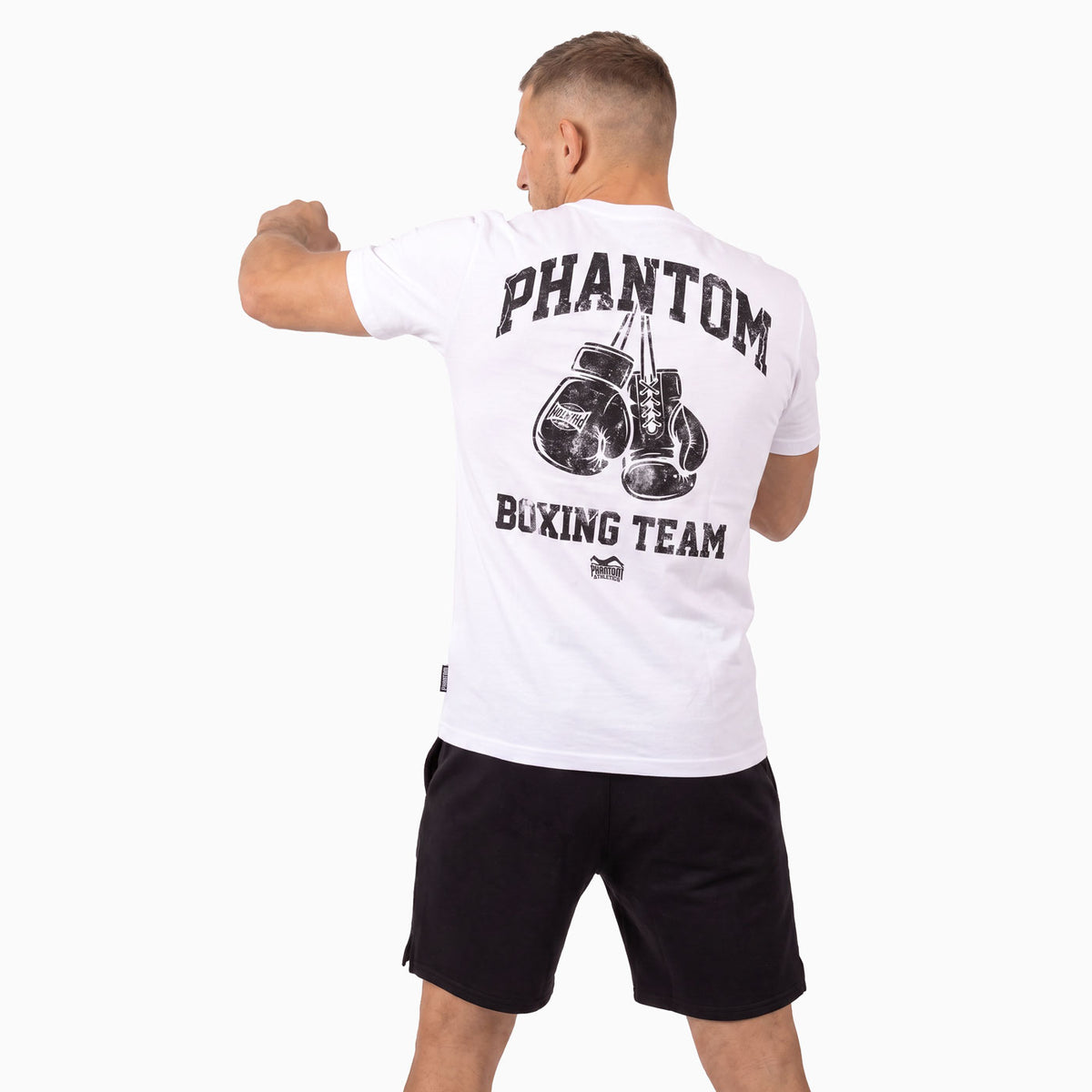 T-Shirt BOXING TEAM - Weiß