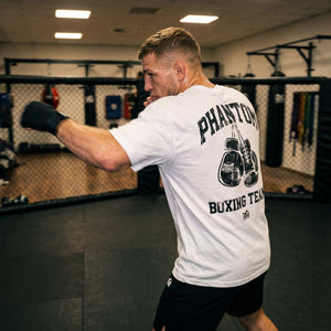 T-Shirt BOXING TEAM - Weiß