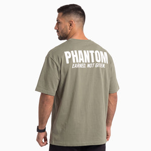 Oversize T-Shirt Earned - Sage