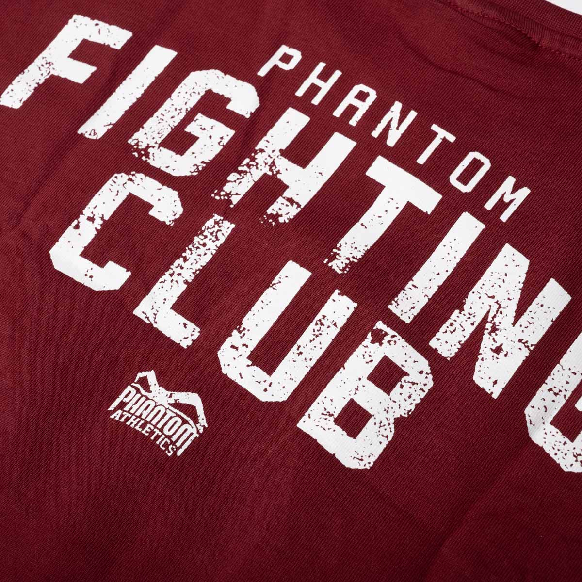 Oversize T-Shirt FIGHTING CLUB - Bordeaux