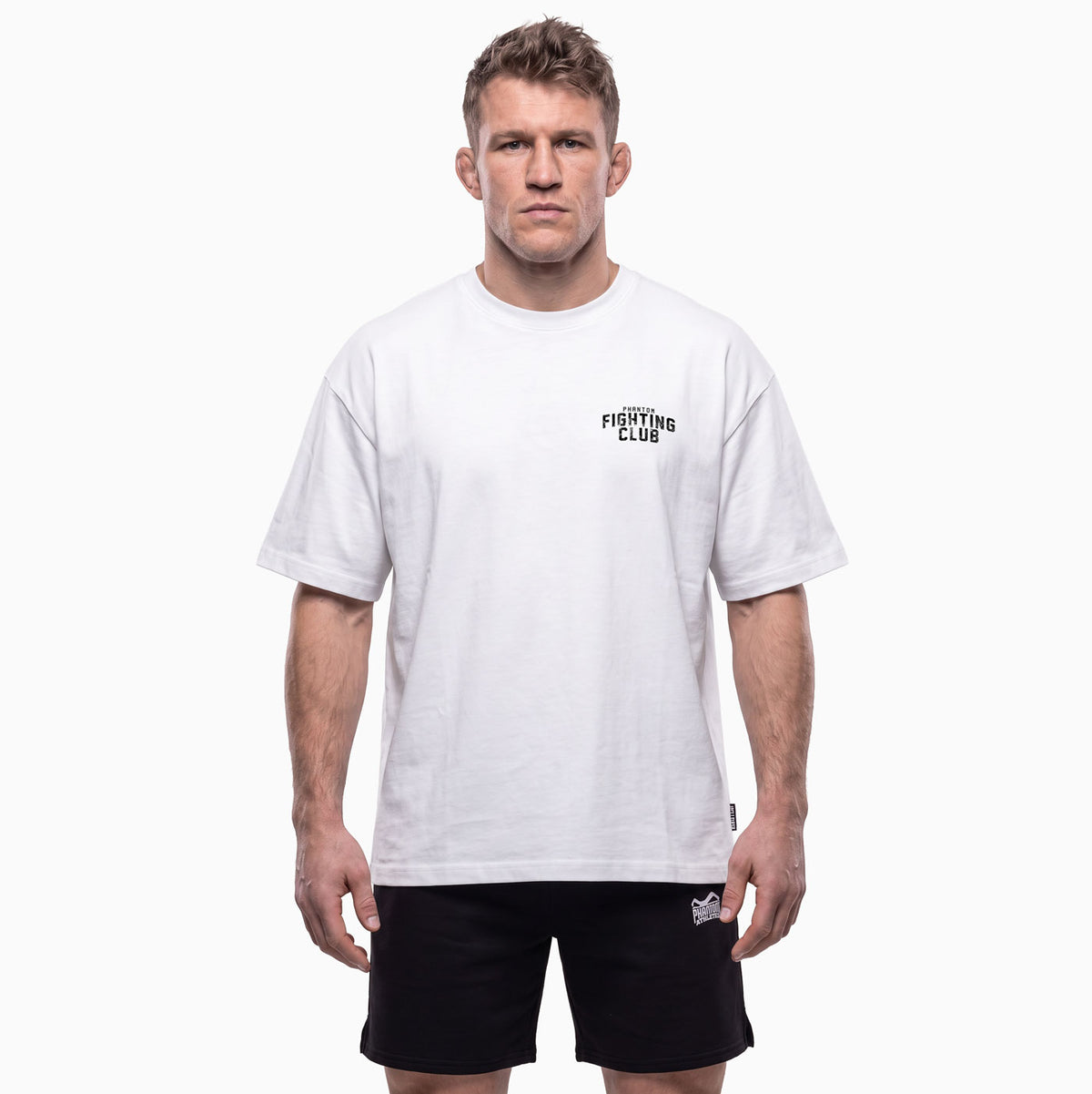 Oversize T-Shirt FIGHTING CLUB - Weiß