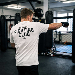 Oversize T-Shirt FIGHTING CLUB - Weiß