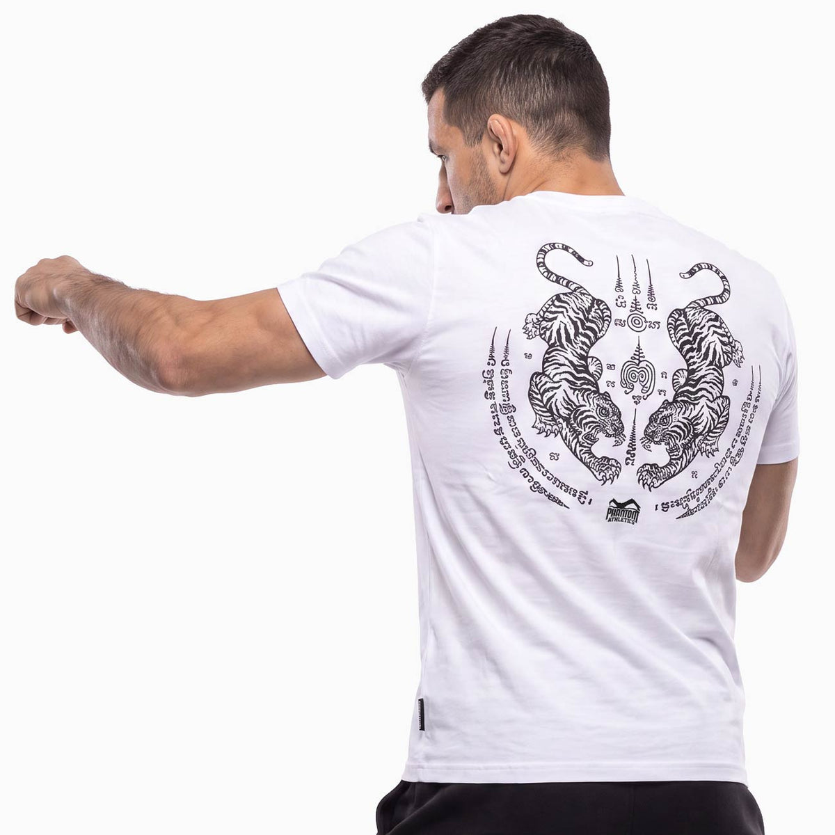T-Shirt Sak Yant - Weiß