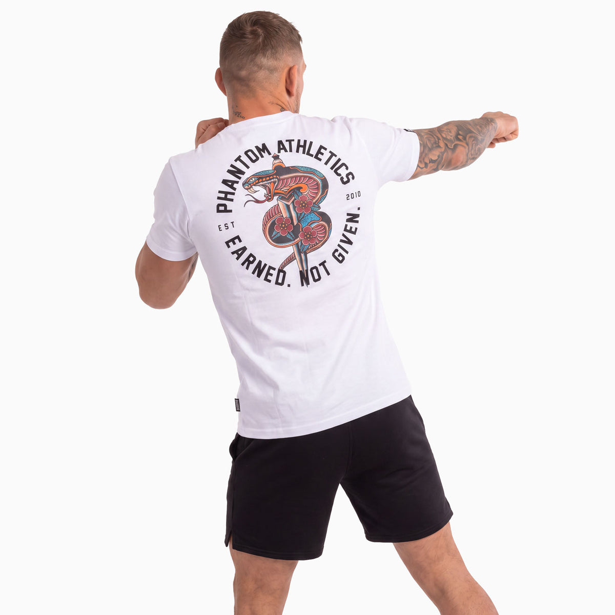 T-Shirt Serpent - Weiß
