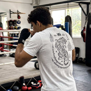 T-Shirt Tiger Yant - Weiß
