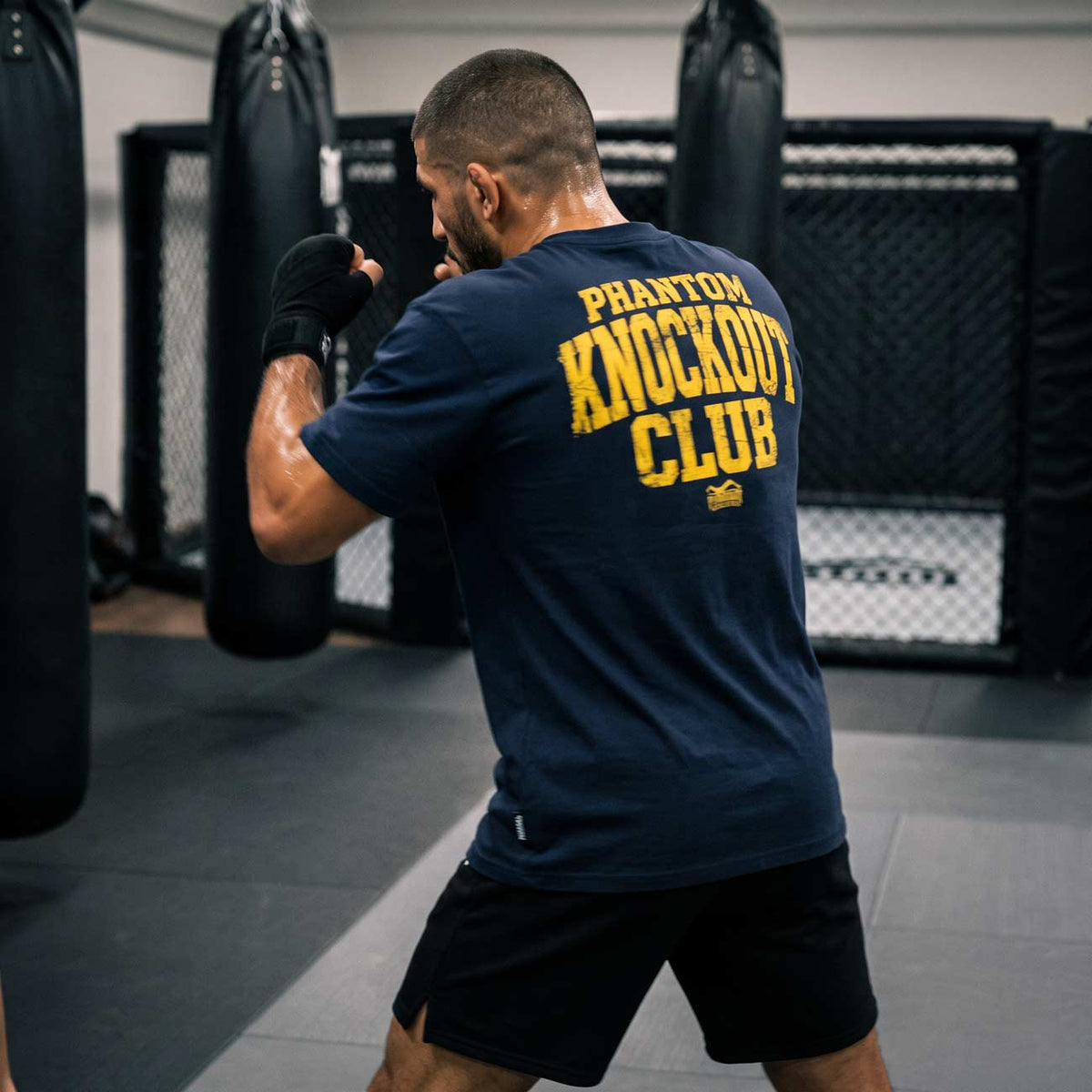 Oversize T-Shirt KNOCKOUT CLUB - Navy