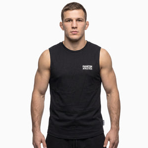 Sleeveless Shirt Snake - Schwarz