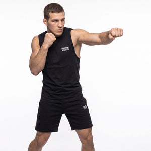 Sleeveless Shirt Snake - Schwarz