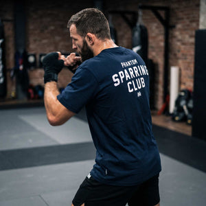 Oversize T-Shirt SPARRING CLUB - Navy