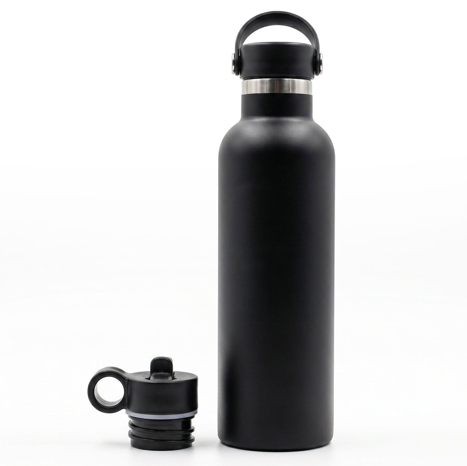 Thermo Trinkflasche mit Isolierung (700 ml, Edelstahl)