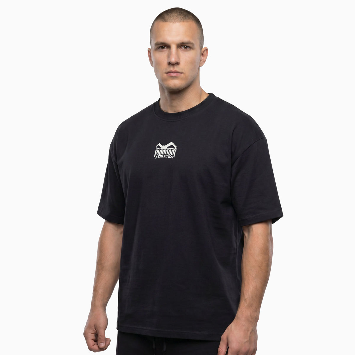 Oversize Shirt Team - Schwarz