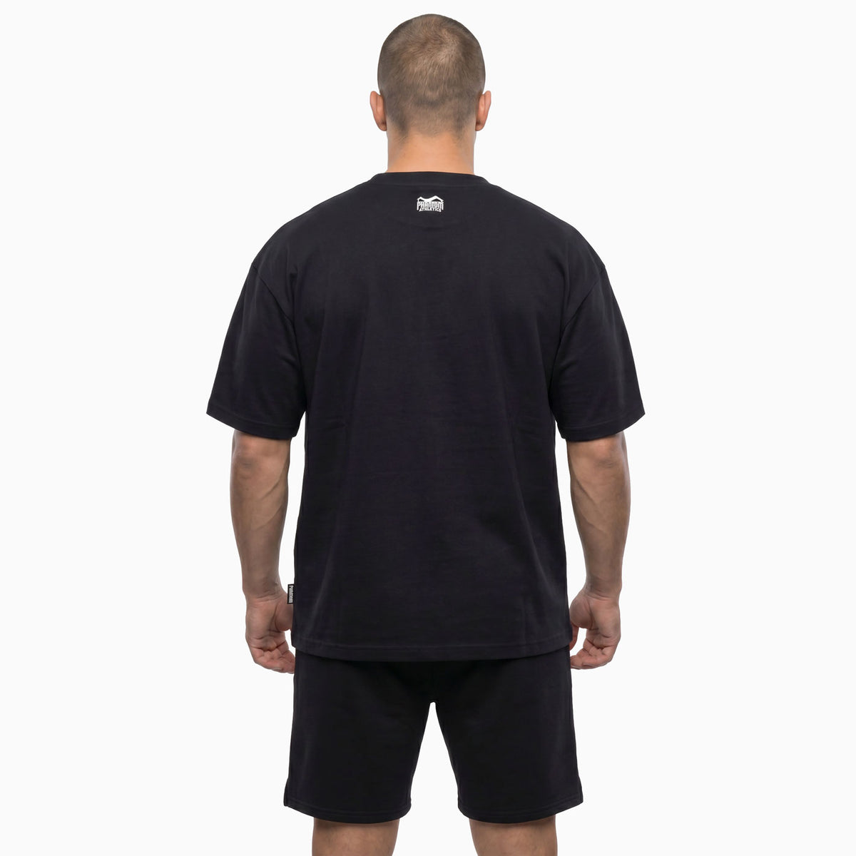 Oversize Shirt Team - Schwarz