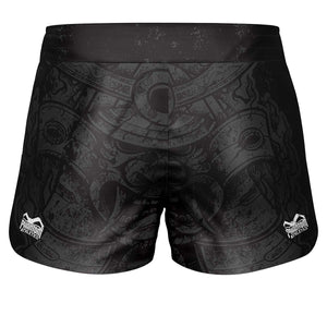 Fusion R Samurai Fightshorts von Phantom Athletics, speziell entwickelt für anspruchsvolle Kampfsportler. Die strapazierfähigen Materialien und der ergonomische Schnitt sorgen für optimale Leistung und ein einzigartiges Design inspiriert von der Samurai-Kultur.