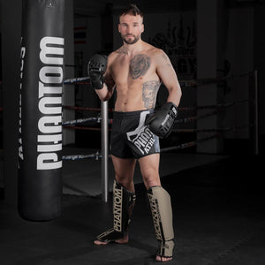 Champs MMA Espinilleras de artes marciales – Protectores de piernas Muay  Thai acolchados y ajustables con protección en el empeine para  entrenamiento