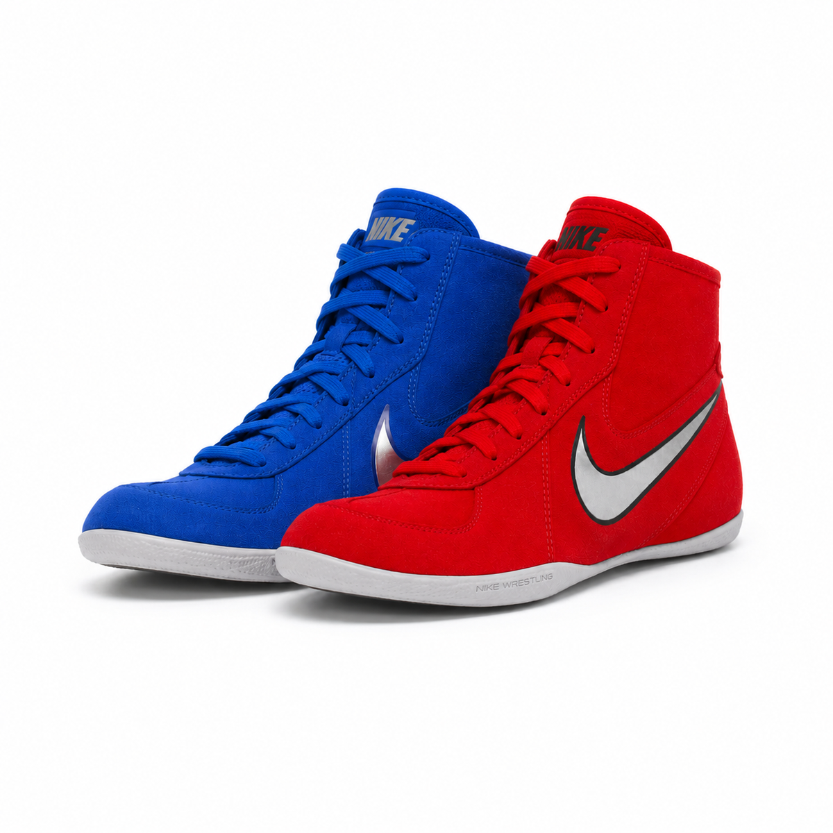 Die Wrestling Shoes Nike Footsweep 2 Red Blue bieten optimale Stabilität und Grip für intensives Ringer- und Kampfsport-Training. Das leichte, flexible Design unterstützt schnelle Bewegungen, saubere Technik und kontrollierte Takedowns im Wrestling, MMA und Grappling.