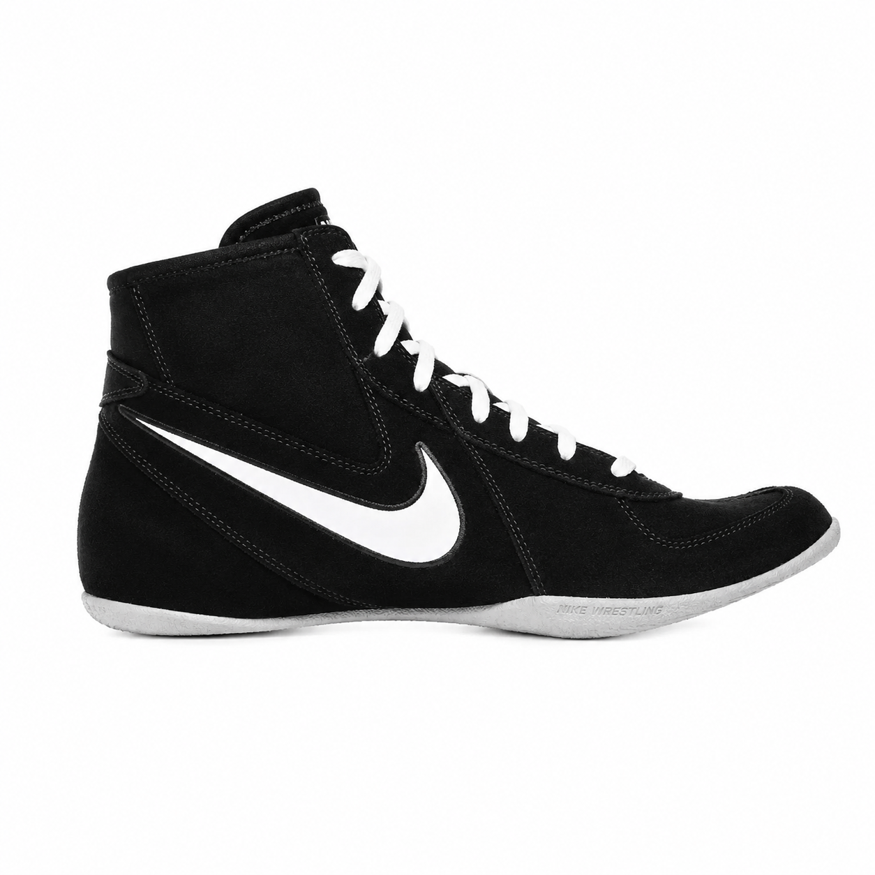 Die Wrestling Shoes Nike Footsweep 2 Black bieten optimale Stabilität, Grip und Kontrolle für intensives Ringer- und Kampfsport-Training. Das leichte, flexible Design unterstützt schnelle Bewegungen, saubere Technik und explosive Takedowns im Wrestling, Grappling und MMA.