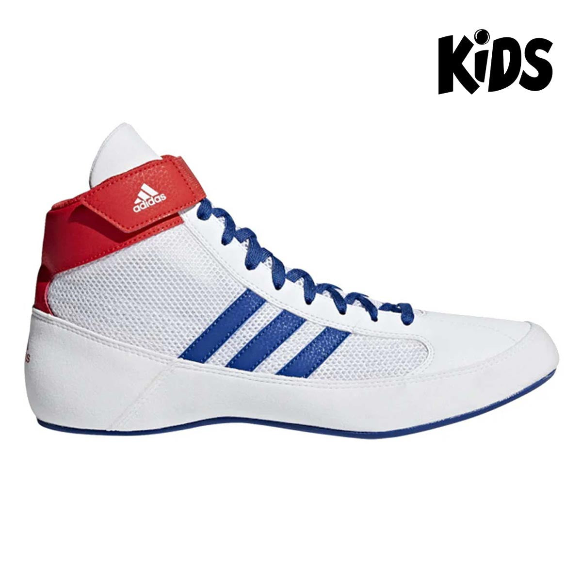 Kinder Ringerschuhe ADIDAS Havoc - Weiß/Rot/Blau