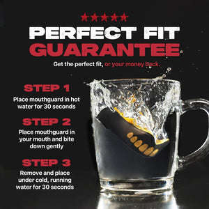 Für Wettkämpfer im Kampfsport: SAFEJAWZ Extro Series Goldie Mundschutz – duale Schicht-Technologie für zuverlässige Sicherheit beim MMA‑ und Box‑Training.