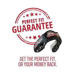 Stylischer SAFEJAWZ Nitro Series Black/Red Mundschutz – Premium‑Qualität für Wettkampf, Training und Sparring im Kampfsport.