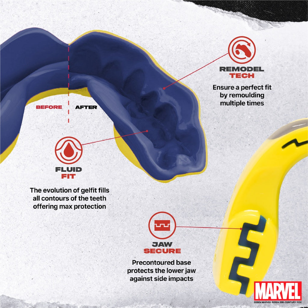 Safejawz Zahnschutz - Marvel Wolverine