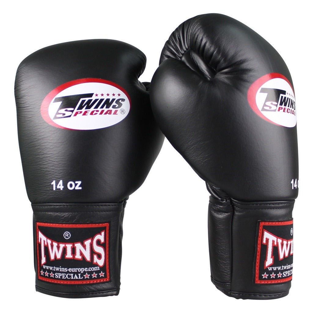 Boxhandschuhe TWINS Muay Thai - BGVF - Schwarz