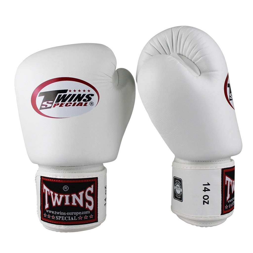 TWINS Special - Muay Thai BGVL-3 Boxhandschuhe Weiß | Thaiboxen