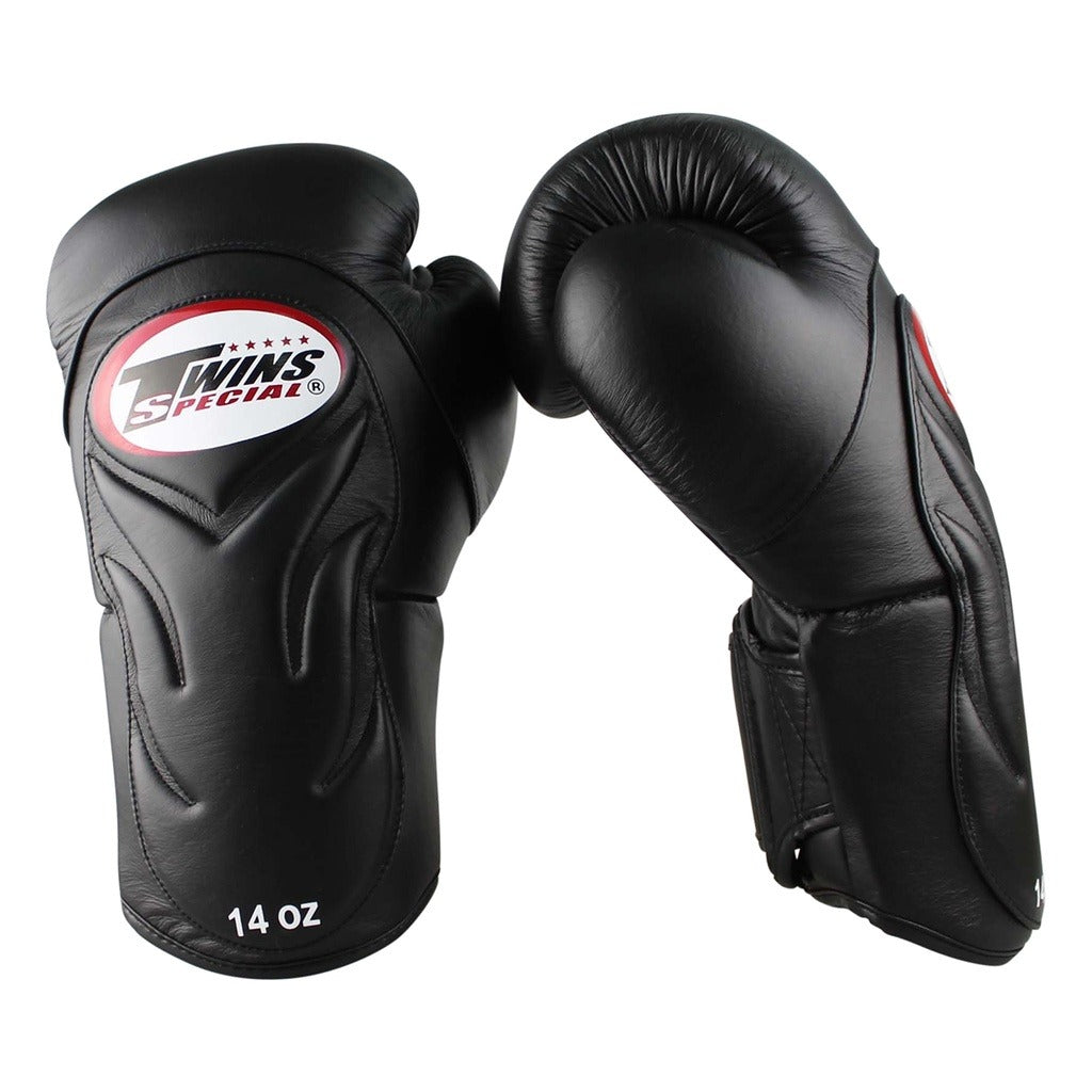 Boxhandschuhe TWINS Muay Thai - BGVL 6 - Schwarz