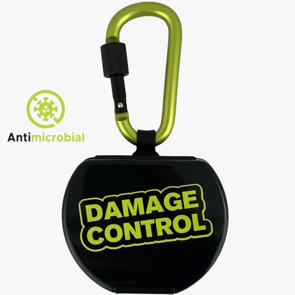 Damage Control Zahnschutz Box mit Karabiner