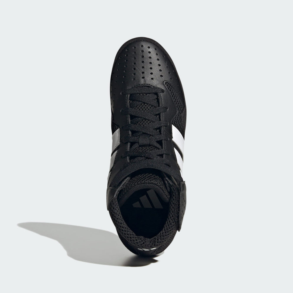 Kinder Ringerschuhe Adidas Havoc Plus - Schwarz/Weiß