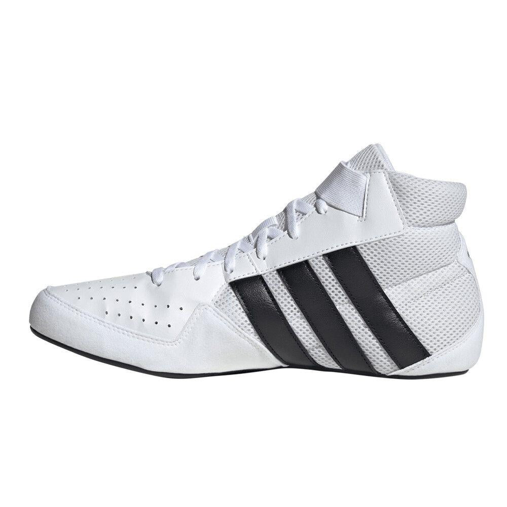 Kinder Ringerschuhe Adidas Havoc Plus - Weiß/Schwarz