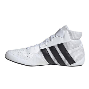 Kinder Ringerschuhe Adidas Havoc Plus - Weiß/Schwarz
