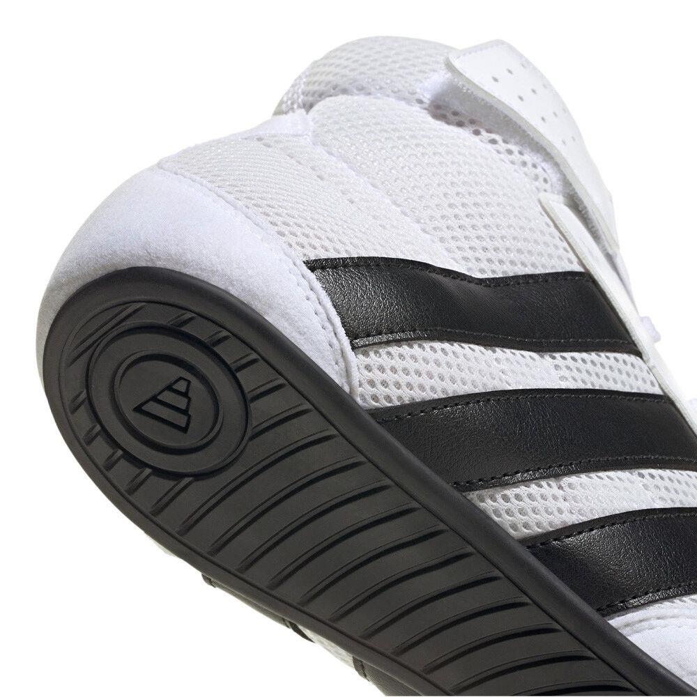 Kinder Ringerschuhe Adidas Havoc Plus - Weiß/Schwarz
