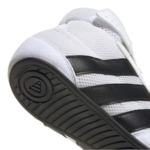 Kinder Ringerschuhe Adidas Havoc Plus - Weiß/Schwarz