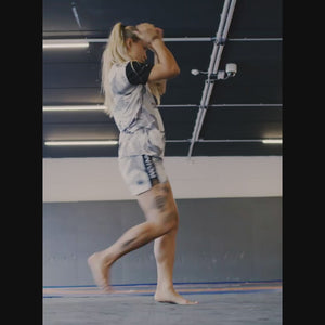 Fightshorts FUSION-R Whiteout