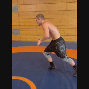 Phantom Athletics Fightshorts EVO Борз, speziell entwickelt für professionelle Kampfsportler. Diese leichten und strapazierfähigen Shorts bieten optimale Bewegungsfreiheit und ein markantes Design für Training und Wettkampf.