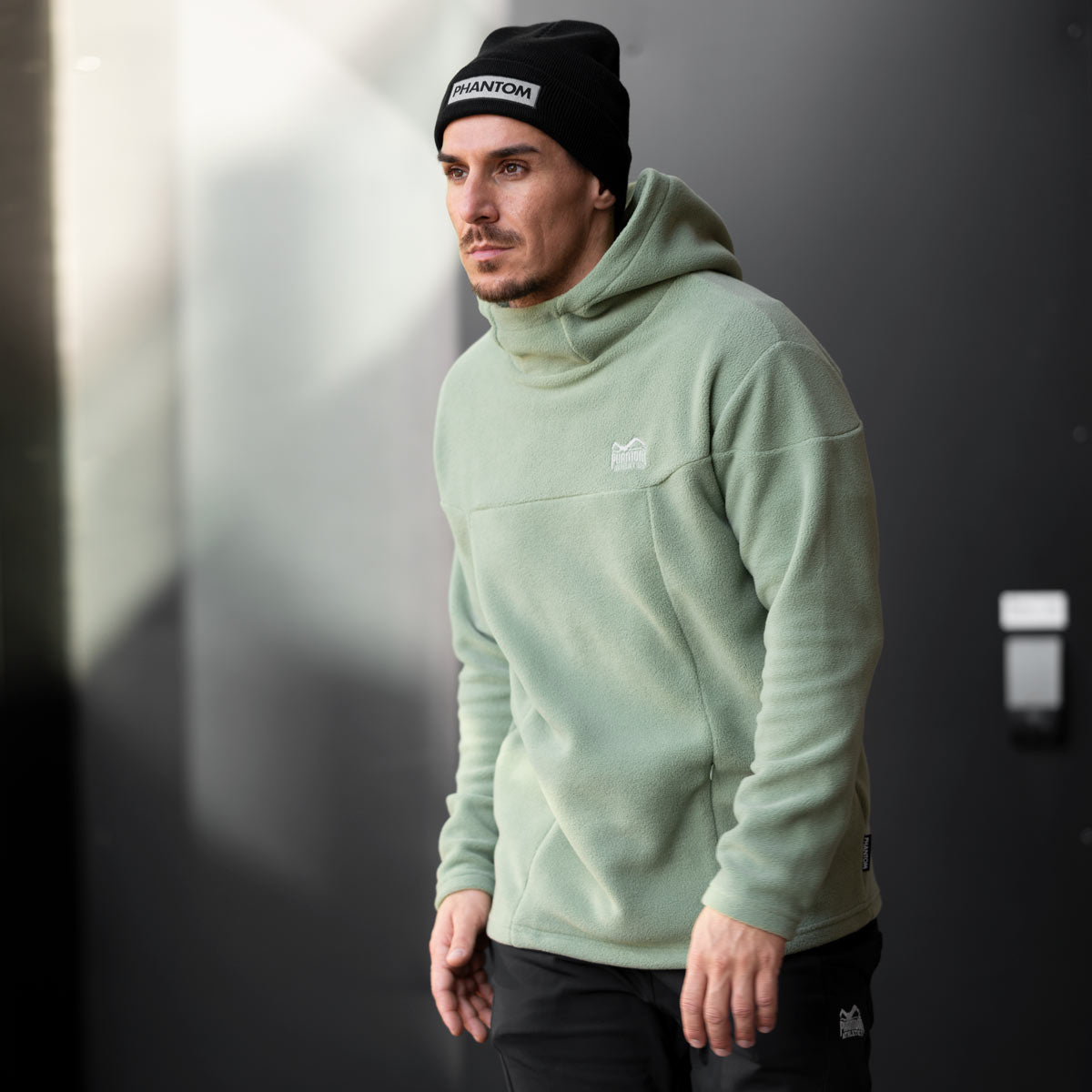 Beanie Laser - Schwarz
