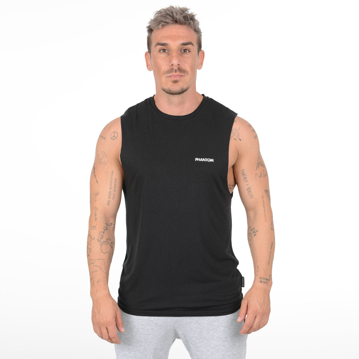 Sleeveless Shirt Superior - Schwarz