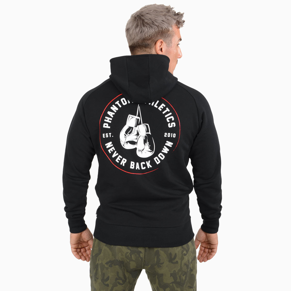 Hoodie Never Back Down