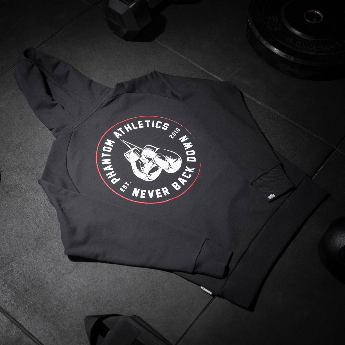 Hoodie Never Back Down