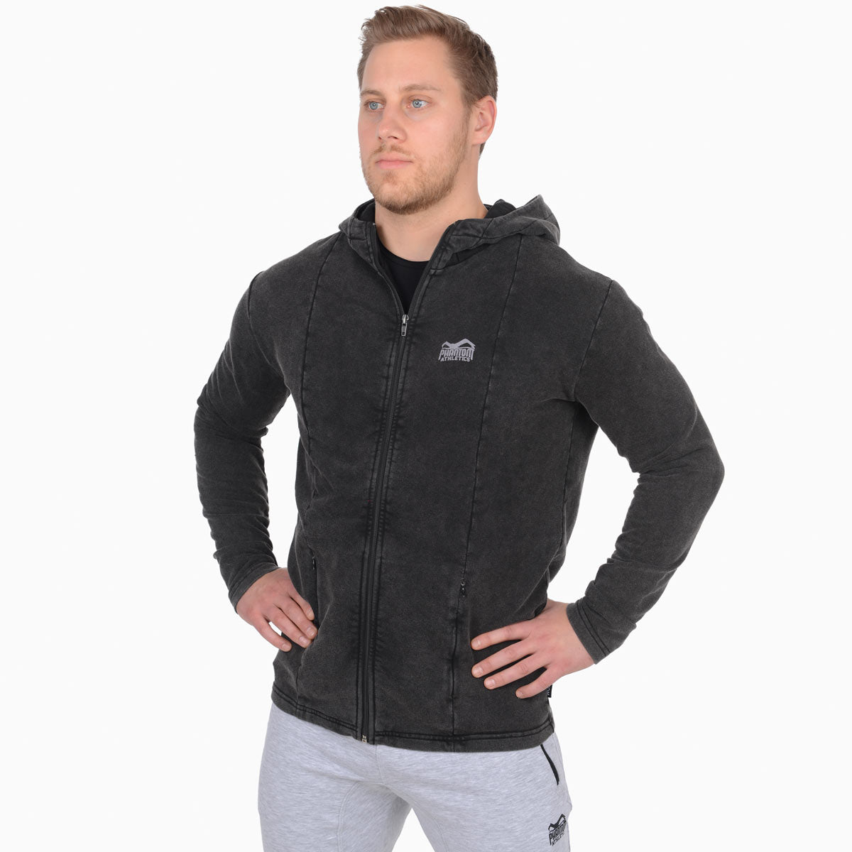 Hoodie Zip Elite - Stone Washed