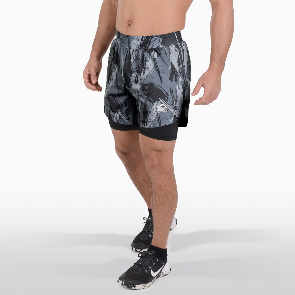 Trainingsshorts LASER 2in1 - Camo